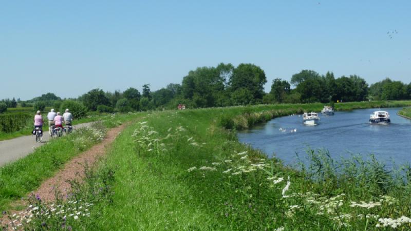 Landschap met water 